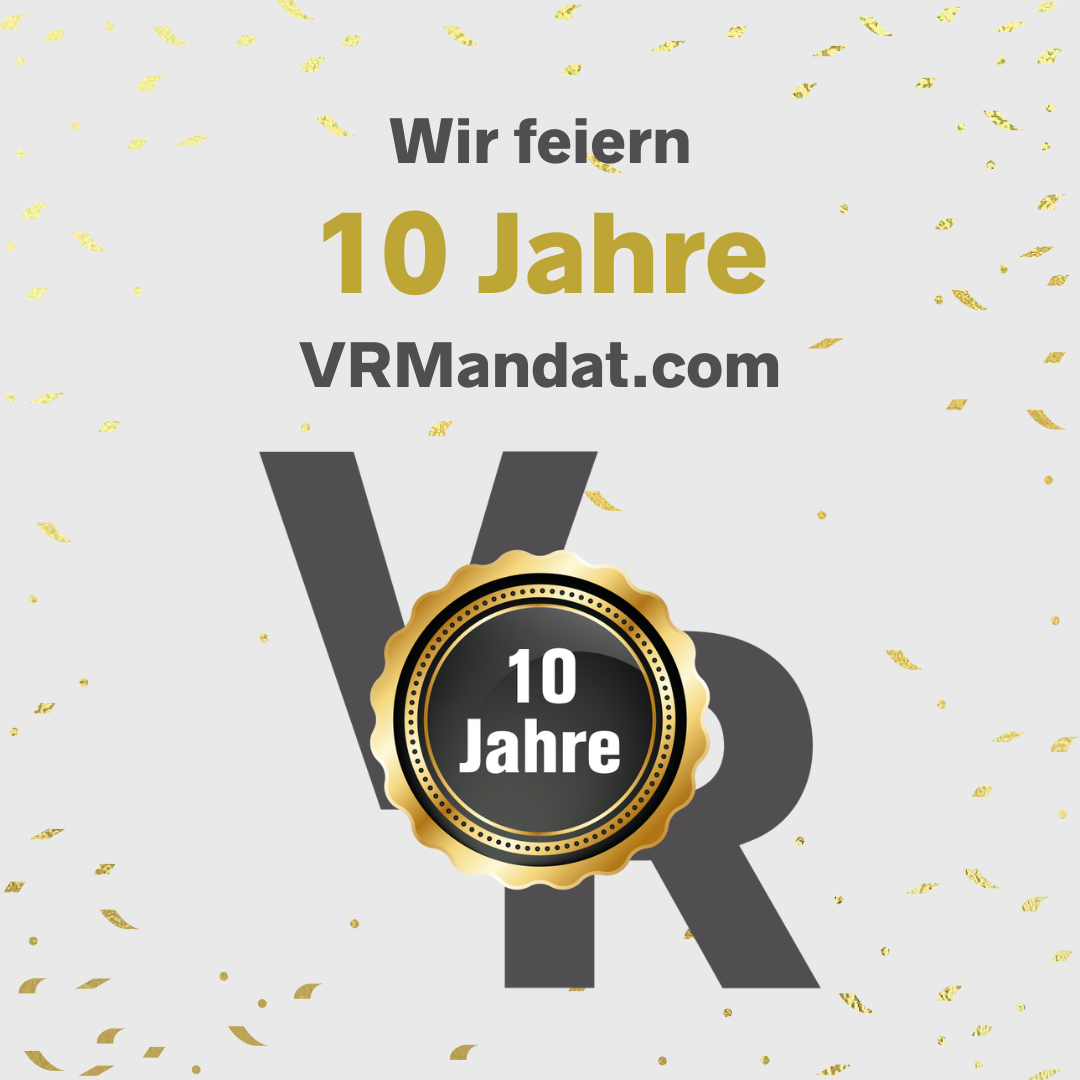 10 Jahre VRMandat.com